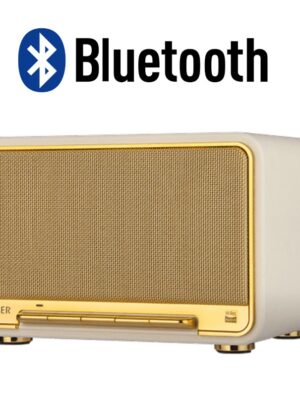Parlante Portátil Edifier D32 Retro Blanco Bluetooth