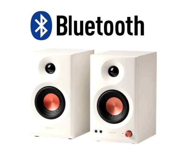productos35_50942 Parlantes Edifier MR3 de Estudio Blancos Bluetooth