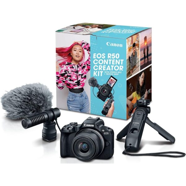 productos35_51582 Cámara Canon R50 Mirrorless Content Creator Kit