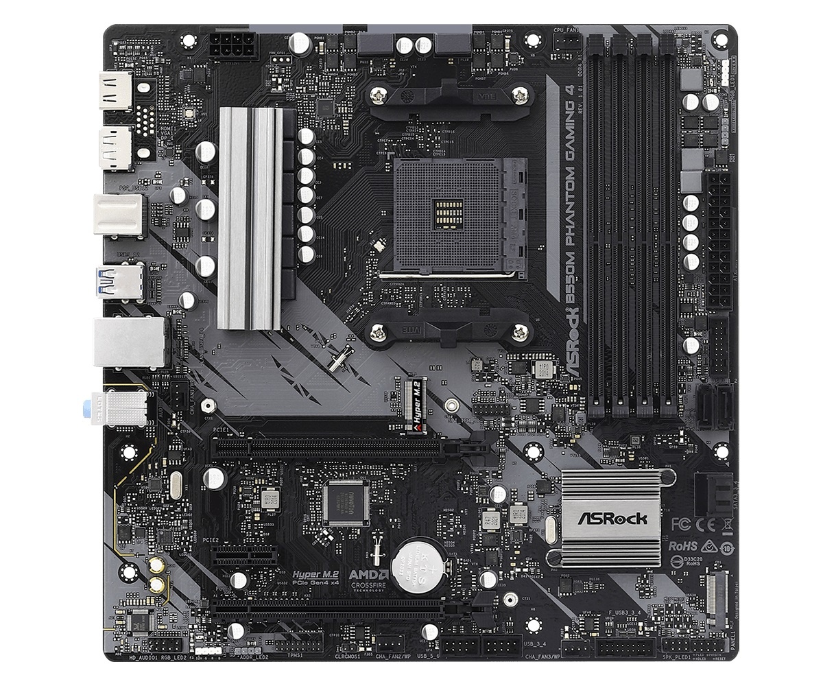 Mother ASRock B550M Phantom Gaming 4