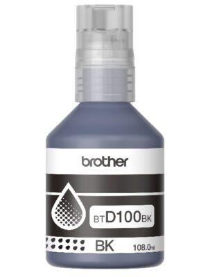 Botella Tinta Brother BTD100BK Negra