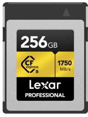 Memoria CFexpress Lexar Pro 256GB Tipo B Gold Series