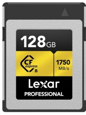 Memoria CFexpress Lexar Pro 128GB Tipo B Gold Series