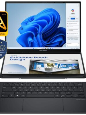 productos35_52903 Notebook Asus Zenbook Duo Core Ultra 9 5.4GHz 32GB 2TB SSD Dual 14" WUXGA OLED Touch