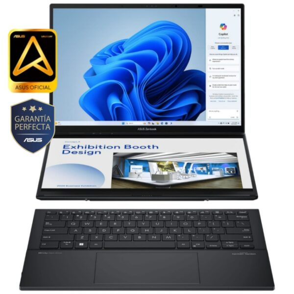 productos35_52903 Notebook Asus Zenbook Duo Core Ultra 9 5.4GHz 32GB 2TB SSD Dual 14" WUXGA OLED Touch