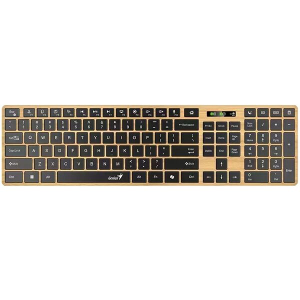 productos35_53515 Teclado Genius Slimstar 7250BT Madera Bluetooth