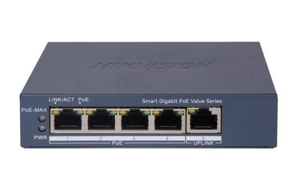 productos35_53659 Switch Hikvision Smart 4 Puertos Gigabit PoE