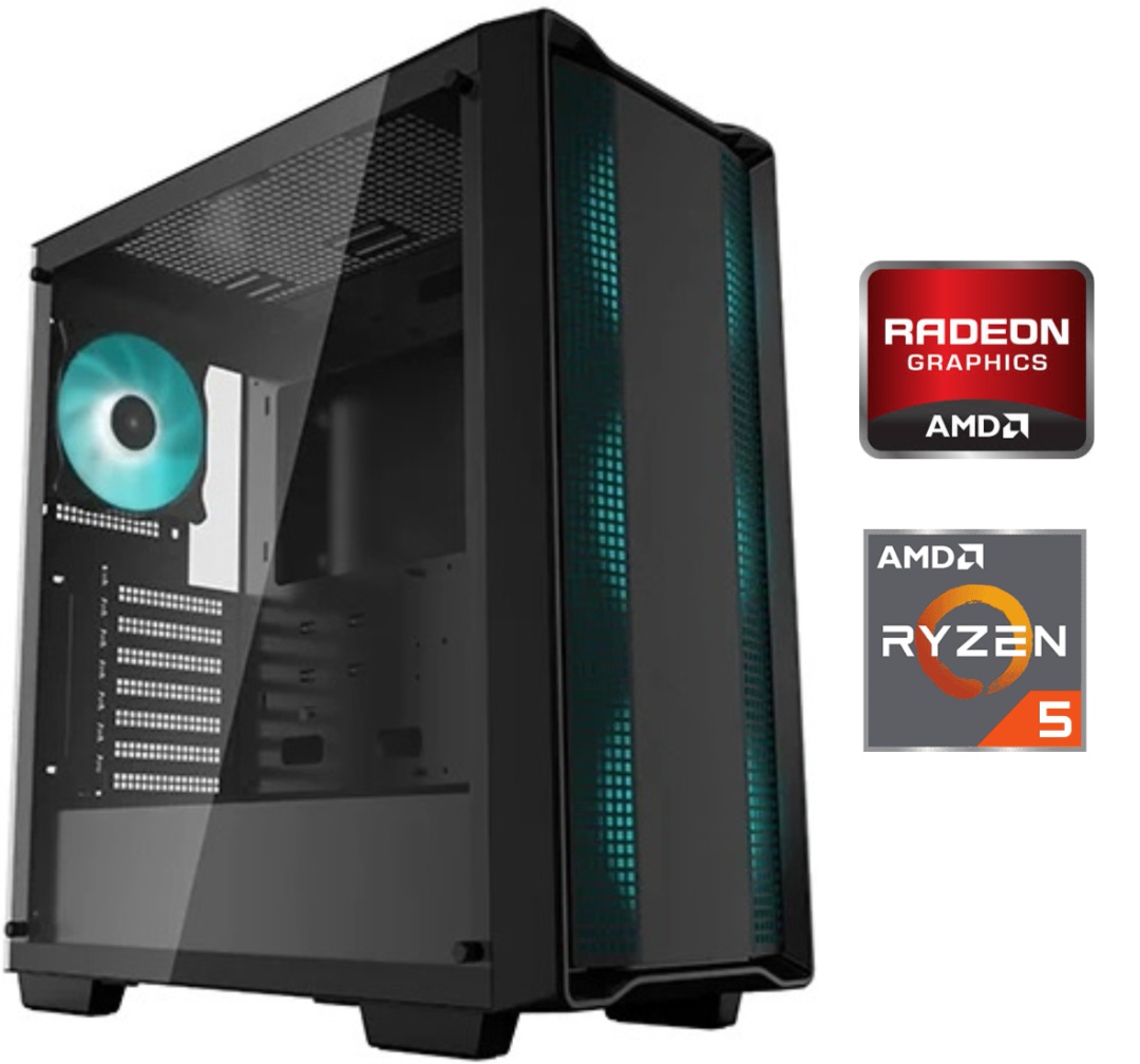 Equipo Gamer Ryzen 5 4500 16GB SSD 480GB RX 580 8GB