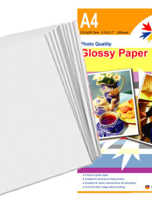 productos35_856 Papel Wox Glossy Fotográfico A4 240grs x 20 Uds