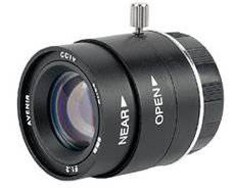 Lente 4mm Iris Manual para Cámara CCTV