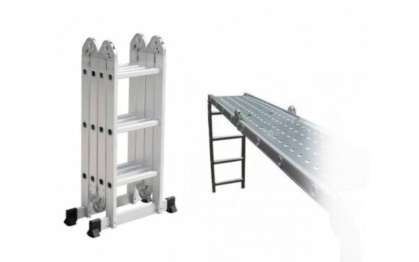 Escalera Andamio 3.4 mts 12 Escalones Chapones