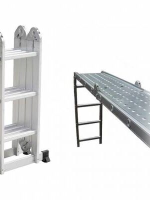 productos4_10690 Escalera Andamio Aluminio 4.4mts 16 Escalones Chapones