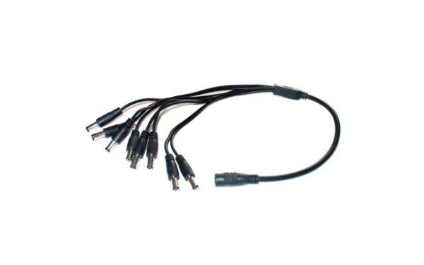 productos4_5720 Splitter de Cables de Poder para Cámaras CCTV 1 a 8